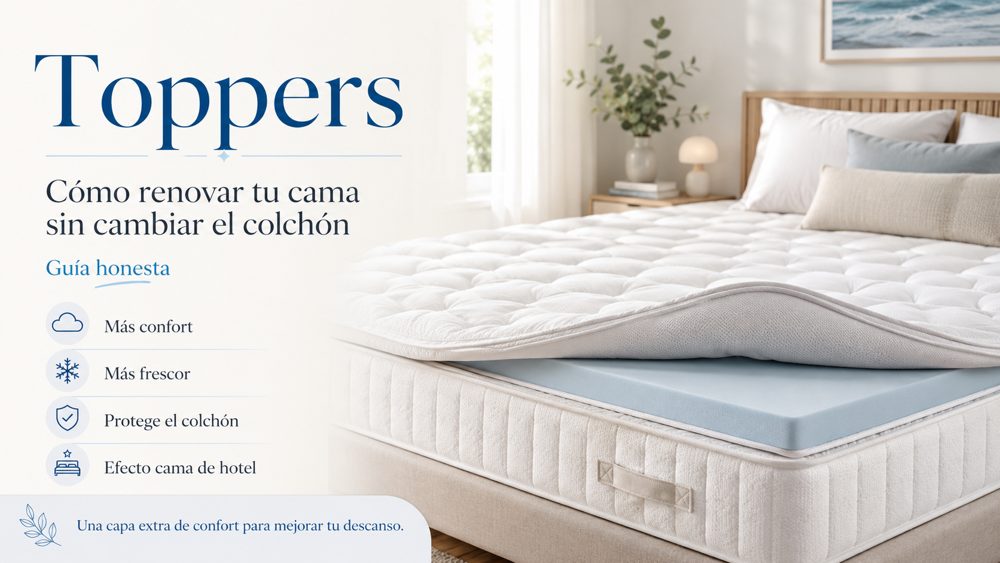 Toppers: cómo renovar tu cama sin cambiar el colchón (guía honesta)