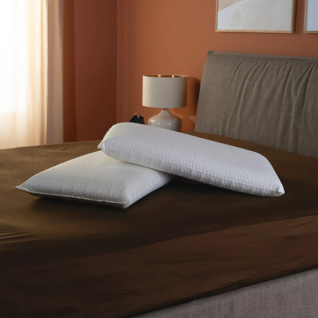 Almohadas Zaffiro y Turchese de Dorelan